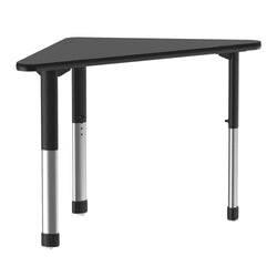 Correll Wing Commercial Laminate Top Collaborative Desk 41"W x 30"L x 25 - 35"H Adjustable Height (COR-AD3041TF-WING-XX)