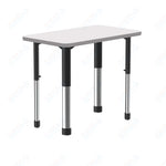 Correll Rectangular Markerboard - Dry Erase High Pressure Collaborative Desk 34