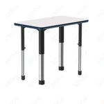 Correll Rectangular Markerboard - Dry Erase High Pressure Collaborative Desk 34