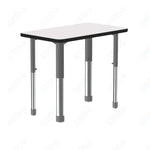 Correll Rectangular Markerboard - Dry Erase High Pressure Collaborative Desk 34