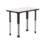 Correll Rectangular Markerboard - Dry Erase High Pressure Collaborative Desk 34