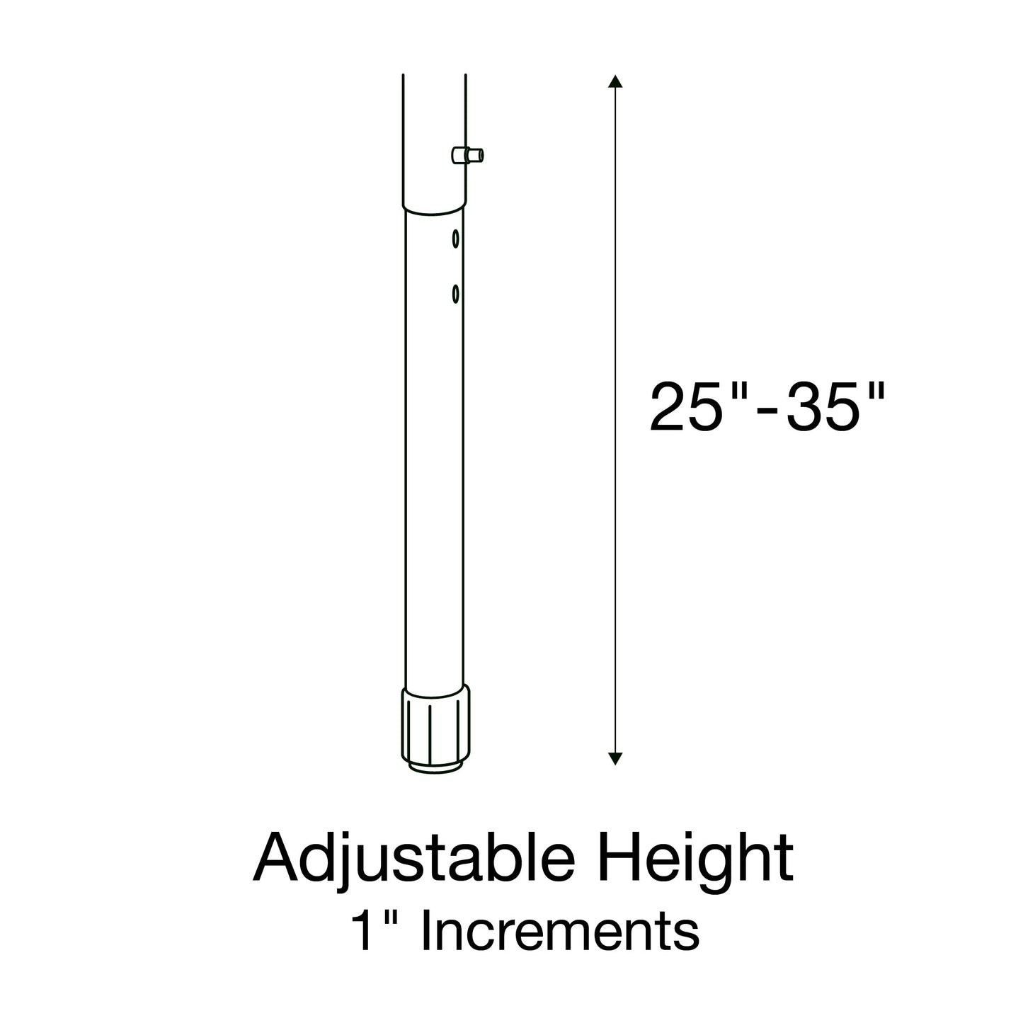 Correll Rectangular Markerboard - Dry Erase High Pressure Collaborative Desk 34"W x 20"L x 25 - 35"H Adjustable Height (COR - AD3420DE - REC - XX) - SchoolOutlet
