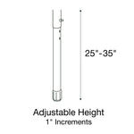 Correll Rectangular Markerboard - Dry Erase High Pressure Collaborative Desk 34