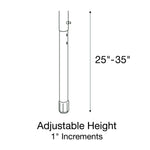Correll Rectangular Commercial Laminate Top Collaborative Desk 34
