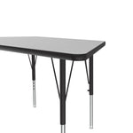 Correll Trapezoid Econoline Melamine Top Activity Tables 30