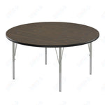 Correll Round Econoline Melamine Top Activity Tables 48