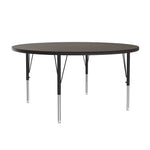 Correll Round Econoline Melamine Top Activity Tables 48
