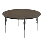 Correll Round Econoline Melamine Top Activity Tables 48