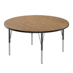 Correll Round Econoline Melamine Top Activity Tables 48