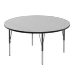 Correll Round Econoline Melamine Top Activity Tables 48