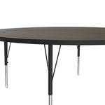 Correll Round Econoline Melamine Top Activity Tables 60