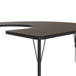 Correll Horseshoe Econoline Melamine Top Activity Tables 60
