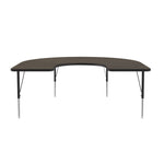 Correll Horseshoe Econoline Melamine Top Activity Tables 60