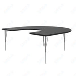 Correll Horseshoe Econoline Melamine Top Activity Tables 60