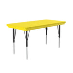 Correll Rectangular Commercial Blow - Molded Plastic Top Activity Tables 24