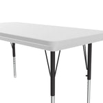 Correll Rectangular Commercial Blow - Molded Plastic Top Activity Tables 30