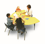 Correll Kidney Commercial Blow - Molded Plastic Top Activity Tables 48