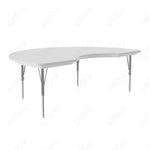 Correll Kidney Commercial Blow - Molded Plastic Top Activity Tables 48