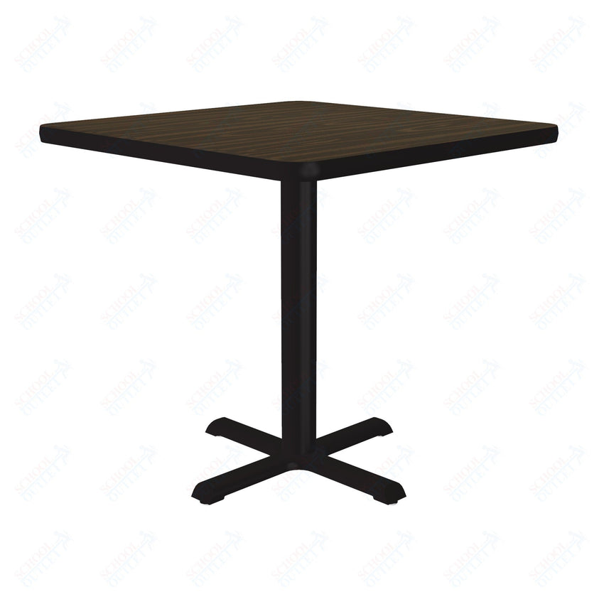 Correll Square Chair Height Cafe Tables & Breakroom Table 24"W x 24"L x 29"H (CRO-BXT24S-XX) - SchoolOutlet