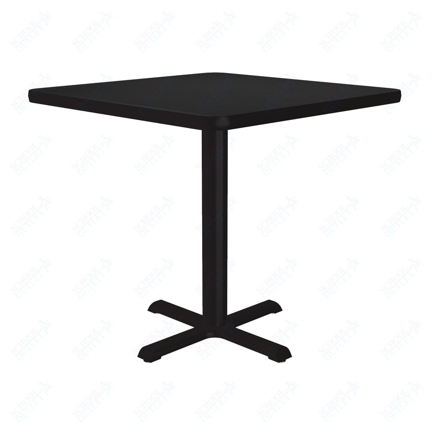 Correll Square Chair Height Cafe Tables & Breakroom Table 24"W x 24"L x 29"H (CRO-BXT24S-XX) - SchoolOutlet