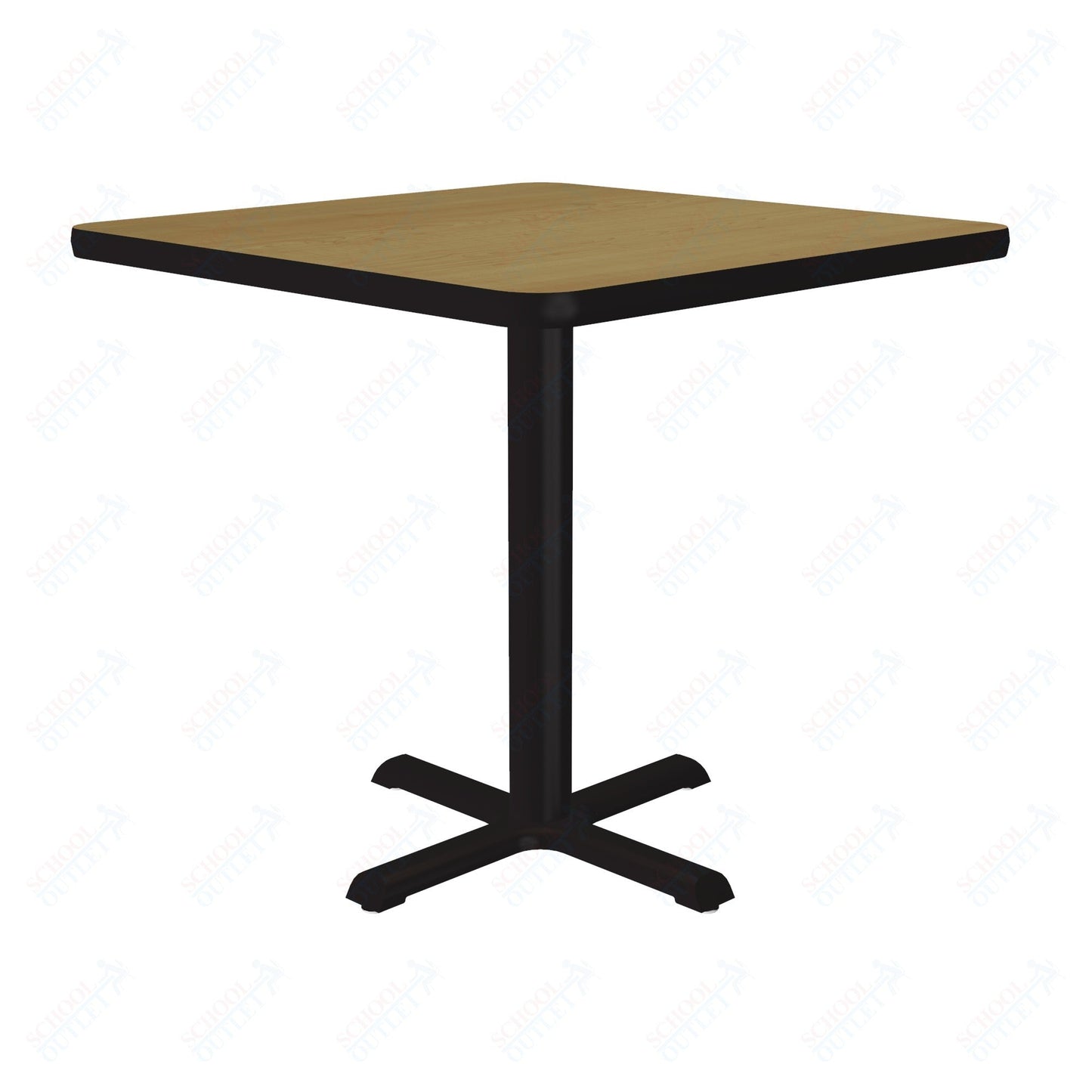 Correll Square Chair Height Cafe Tables & Breakroom Table 24"W x 24"L x 29"H (CRO-BXT24S-XX) - SchoolOutlet