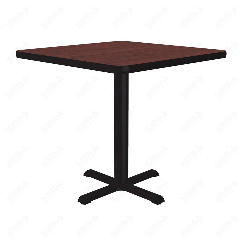 Correll Square Chair Height Cafe Tables & Breakroom Table 24"W x 24"L x 29"H (CRO-BXT24S-XX) - SchoolOutlet