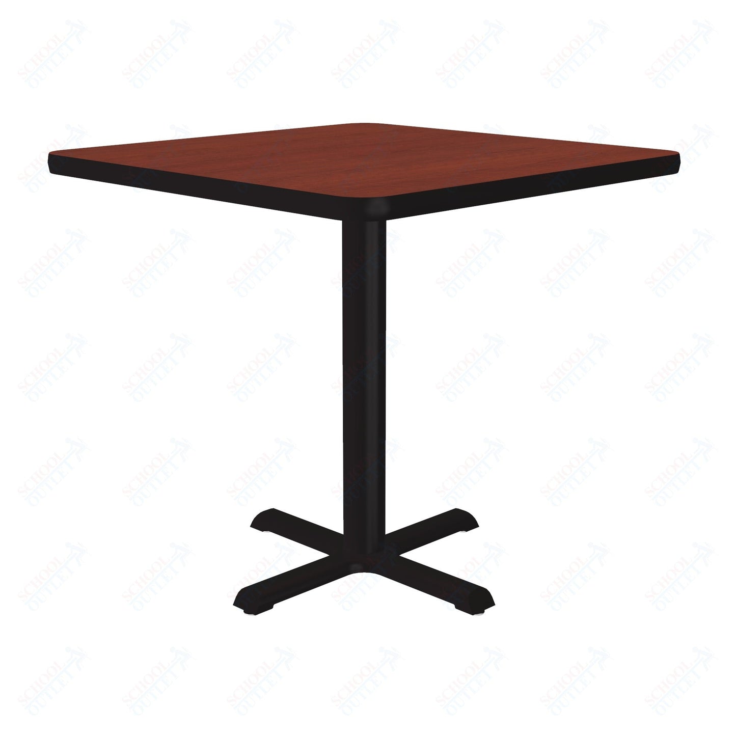 Correll Square Chair Height Cafe Tables & Breakroom Table 24"W x 24"L x 29"H (CRO-BXT24S-XX) - SchoolOutlet