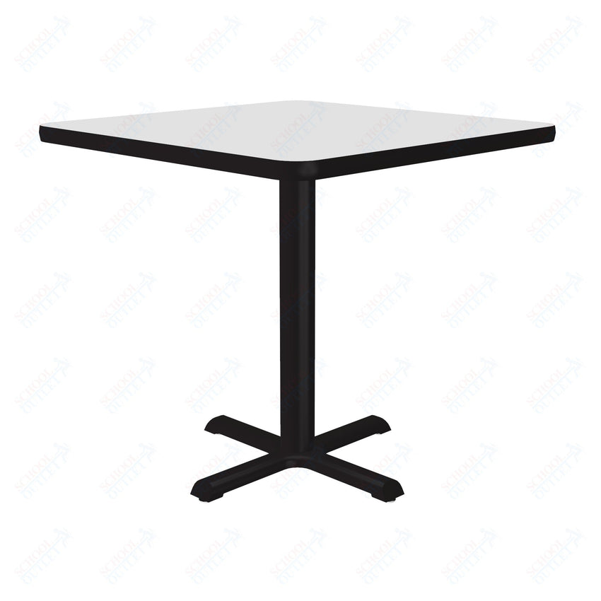 Correll Square Chair Height Cafe Tables & Breakroom Table 24"W x 24"L x 29"H (CRO-BXT24S-XX) - SchoolOutlet