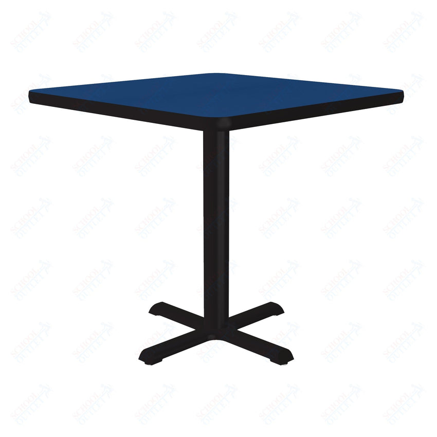 Correll Square Chair Height Cafe Tables & Breakroom Table 24"W x 24"L x 29"H (CRO-BXT24S-XX) - SchoolOutlet