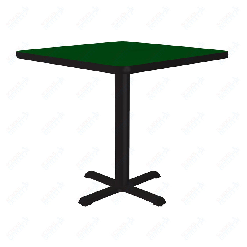 Correll Square Chair Height Cafe Tables & Breakroom Table 24"W x 24"L x 29"H (CRO-BXT24S-XX) - SchoolOutlet
