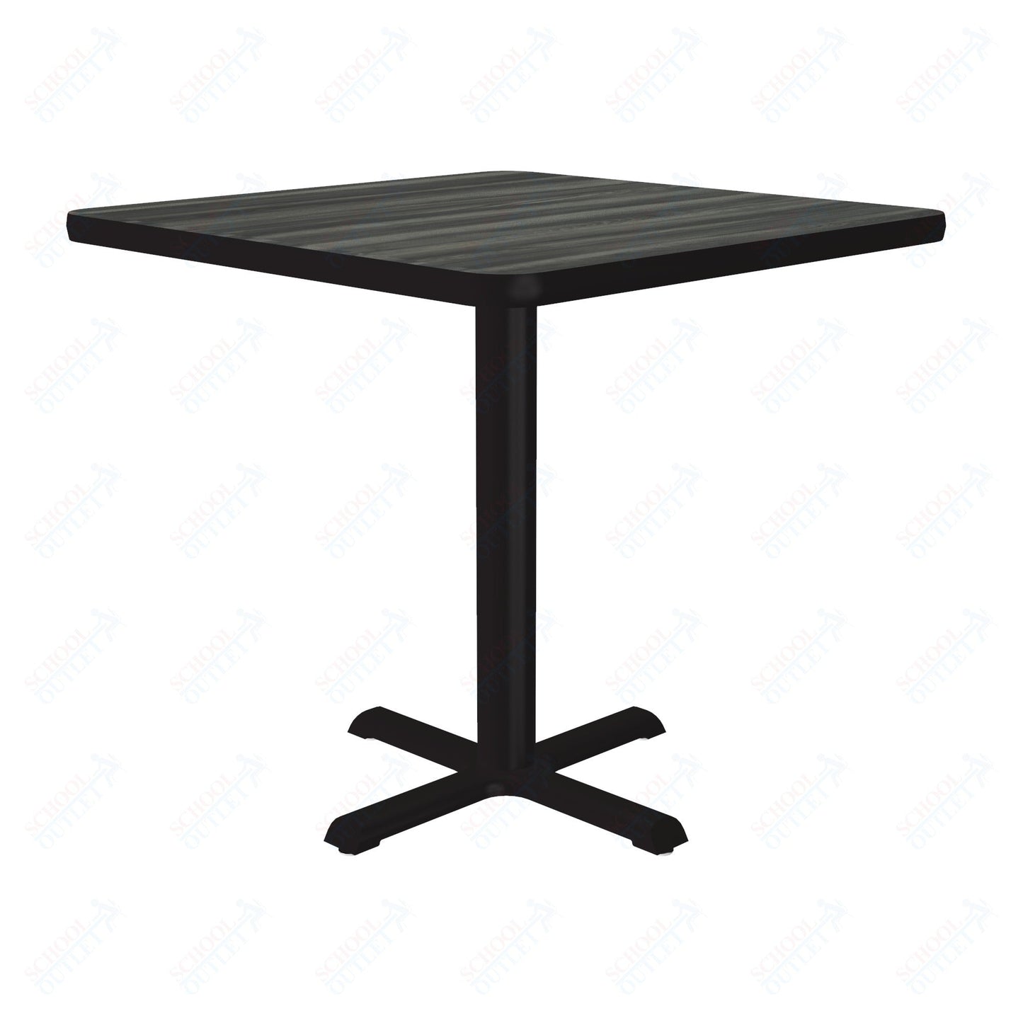 Correll Square Chair Height Cafe Tables & Breakroom Table 24"W x 24"L x 29"H (CRO-BXT24S-XX) - SchoolOutlet