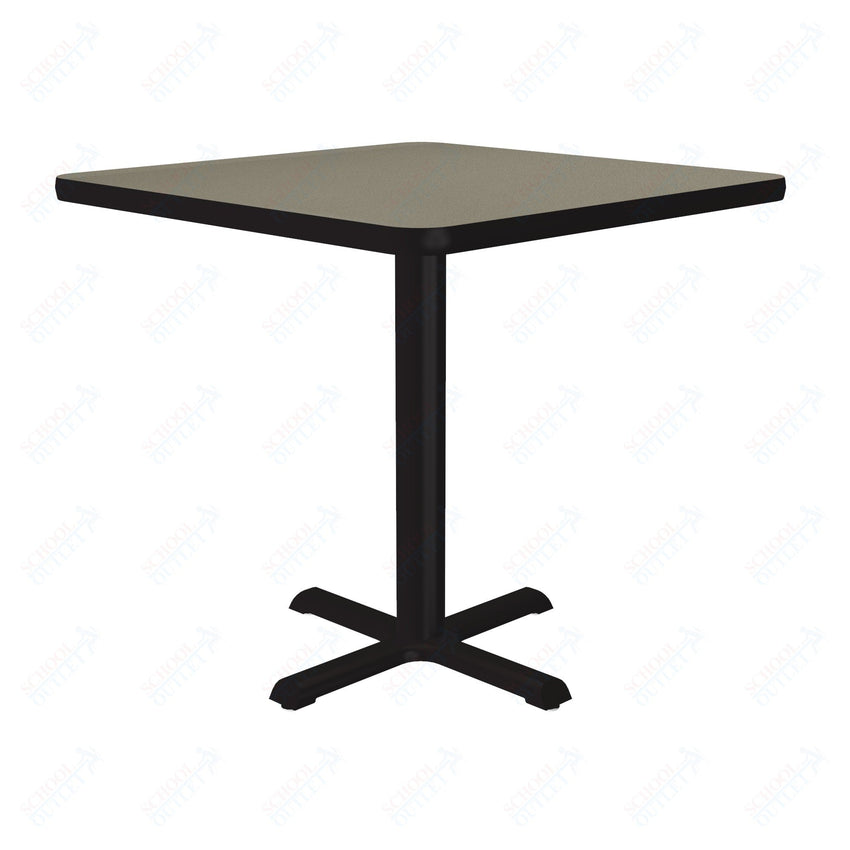 Correll Square Chair Height Cafe Tables & Breakroom Table 24"W x 24"L x 29"H (CRO-BXT24S-XX) - SchoolOutlet