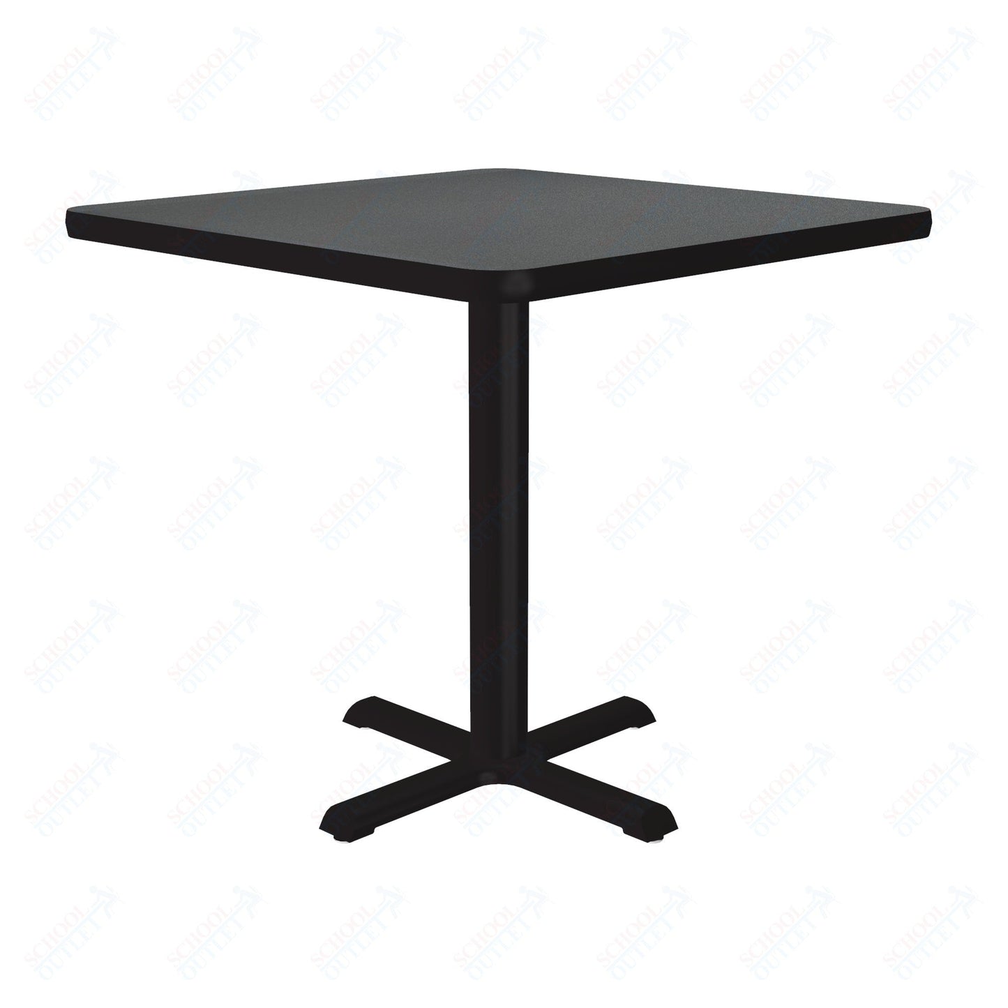 Correll Square Chair Height Cafe Tables & Breakroom Table 24"W x 24"L x 29"H (CRO-BXT24S-XX) - SchoolOutlet