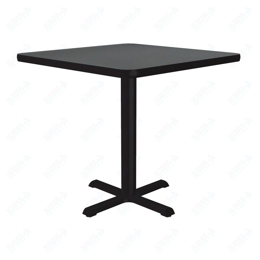 Correll Square Chair Height Cafe Tables & Breakroom Table 24"W x 24"L x 29"H (CRO-BXT24S-XX) - SchoolOutlet
