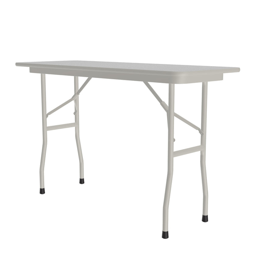 Correll - Fixed Height Econoline Melamine Top Folding Table - 18" W x 60" L x 29" H (CF1860M - XX) - SchoolOutlet