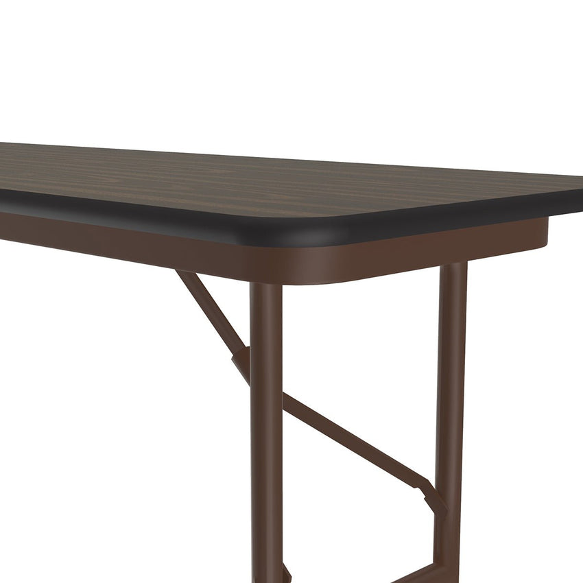 Correll Thermal Fused Laminate Folding Tables, Standard Height 18"W x 60"L x 29"H (CF1860TF - XX) - SchoolOutlet