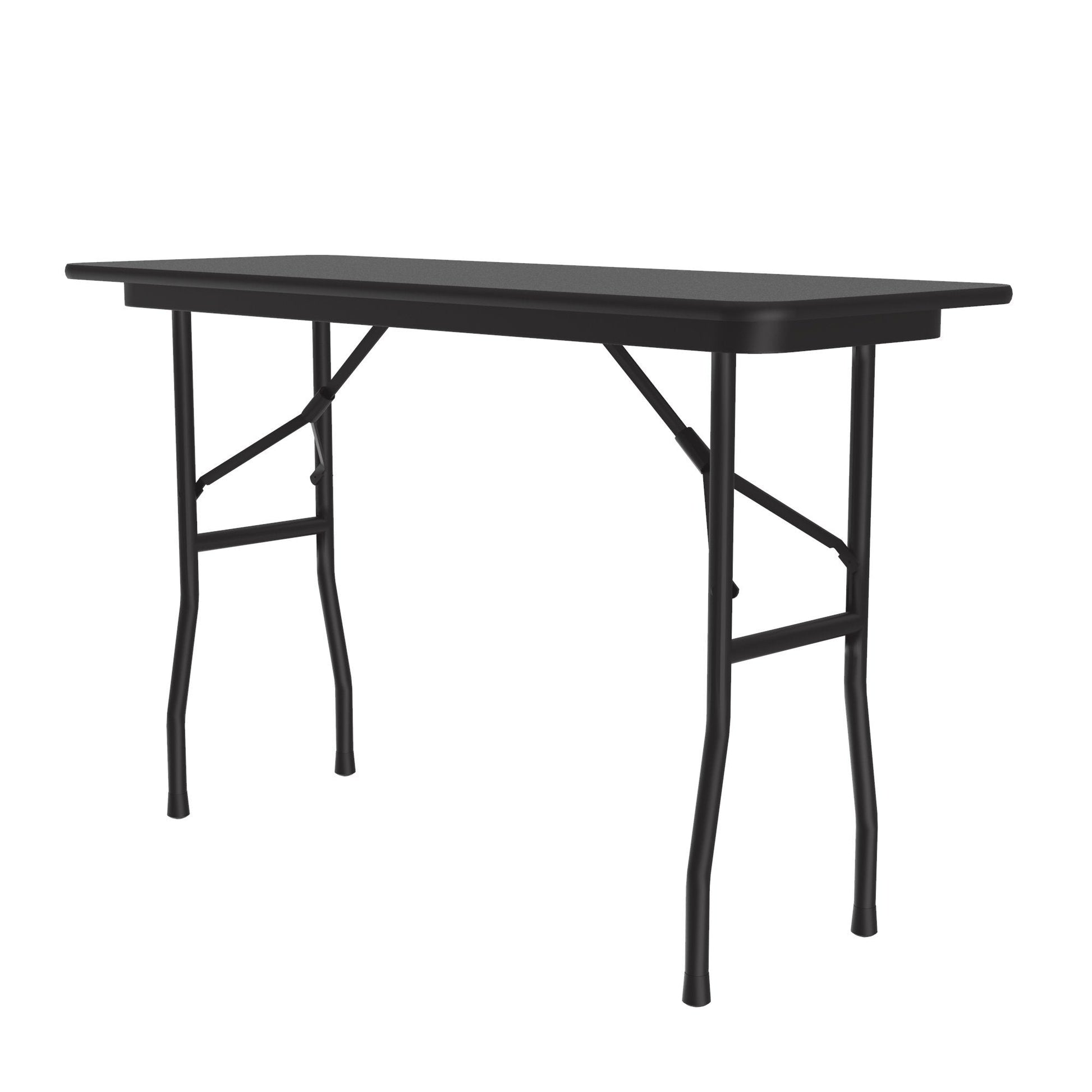 Correll - Fixed Height Econoline Melamine Top Folding Table - 18" W x 96" L x 29" H (CF1896M - XX) - SchoolOutlet