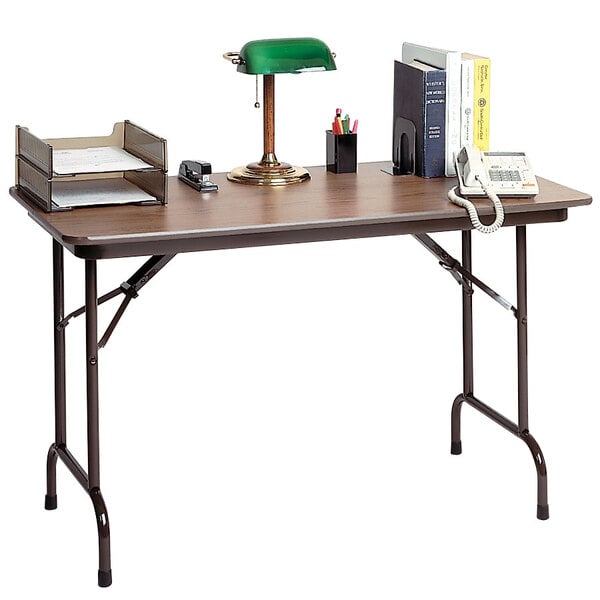 Correll - Keyboard Height Melamine Folding Tables - 24" W x 36" L x 26.5" H (CF2436MK - XX) - SchoolOutlet