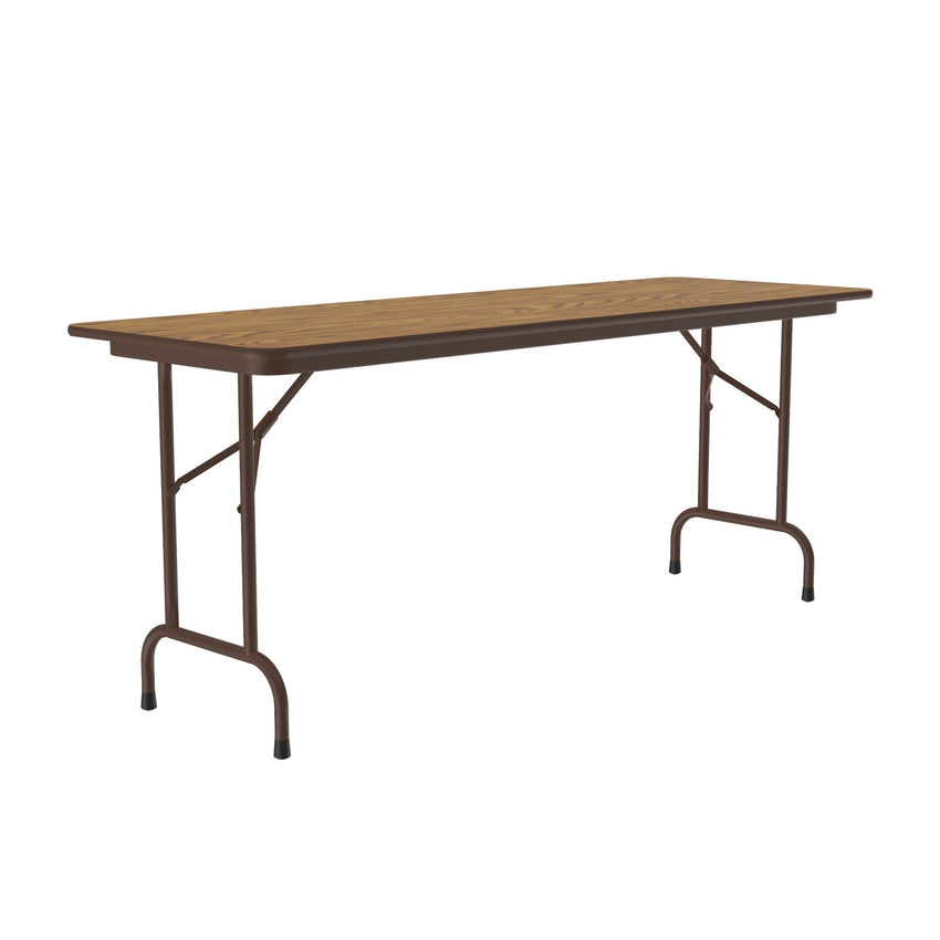 Correll Thermal Fused Laminate Folding Tables, Standard Height 24"W x 60"L x 29"H (CF2460TF - XX) - SchoolOutlet