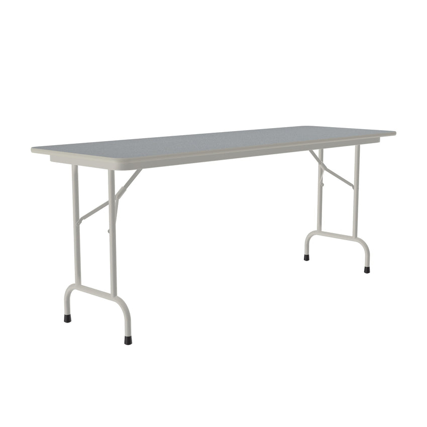 Correll Thermal Fused Laminate Folding Tables, Standard Height 24"W x 60"L x 29"H (CF2460TF - XX) - SchoolOutlet