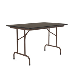 Correll Thermal Fused Laminate Folding Tables, Standard Height 30"W x 48"L x 29"H (CF3048TF-XX)