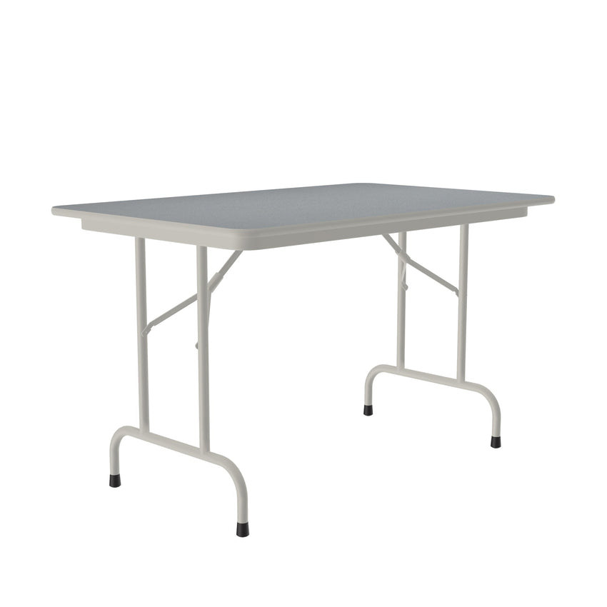 Correll Thermal Fused Laminate Folding Tables, Standard Height 30"W x 48"L x 29"H (CF3048TF - XX) - SchoolOutlet