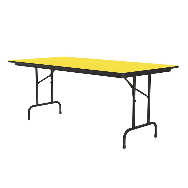 Correll - Deluxe High Pressure Top Folding Table - 29'' Fixed Height - 96" L x 36" W (CF3696PX - XX) - SchoolOutlet