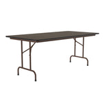 Correll Thermal Fused Laminate Folding Tables, Standard Height 36