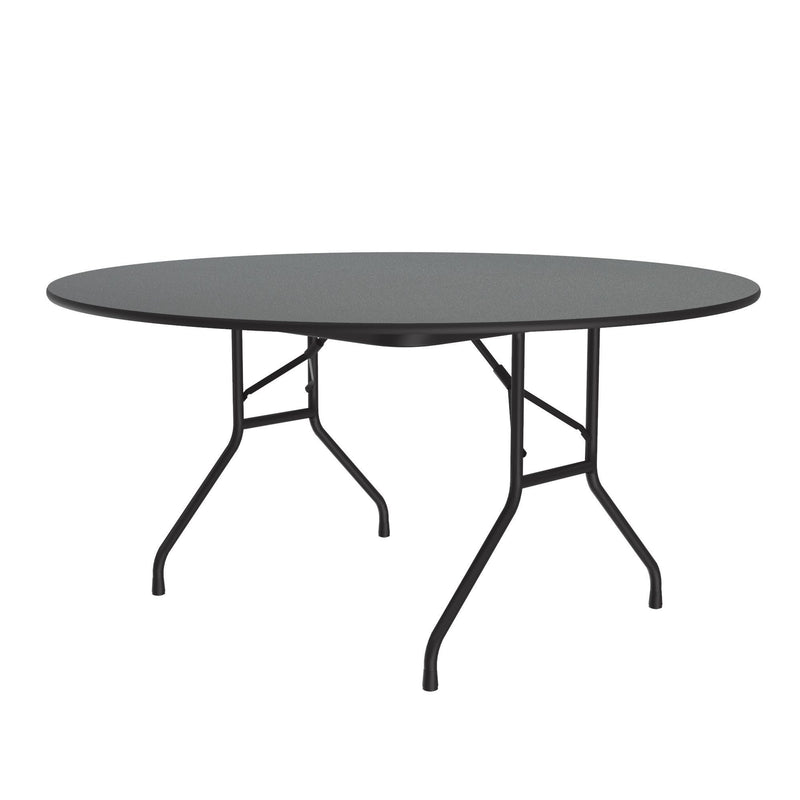 Correll - Deluxe Heavy - Duty Round Folding Table - 29'' Fixed Height - 60" Dia (CF60PX - XX) - SchoolOutlet