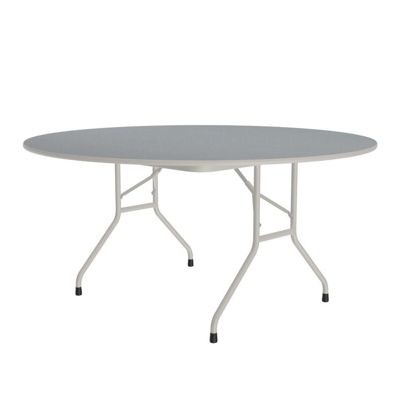 Correll - Deluxe Heavy - Duty Round Folding Table - 29'' Fixed Height - 60" Dia (CF60PX - XX) - SchoolOutlet