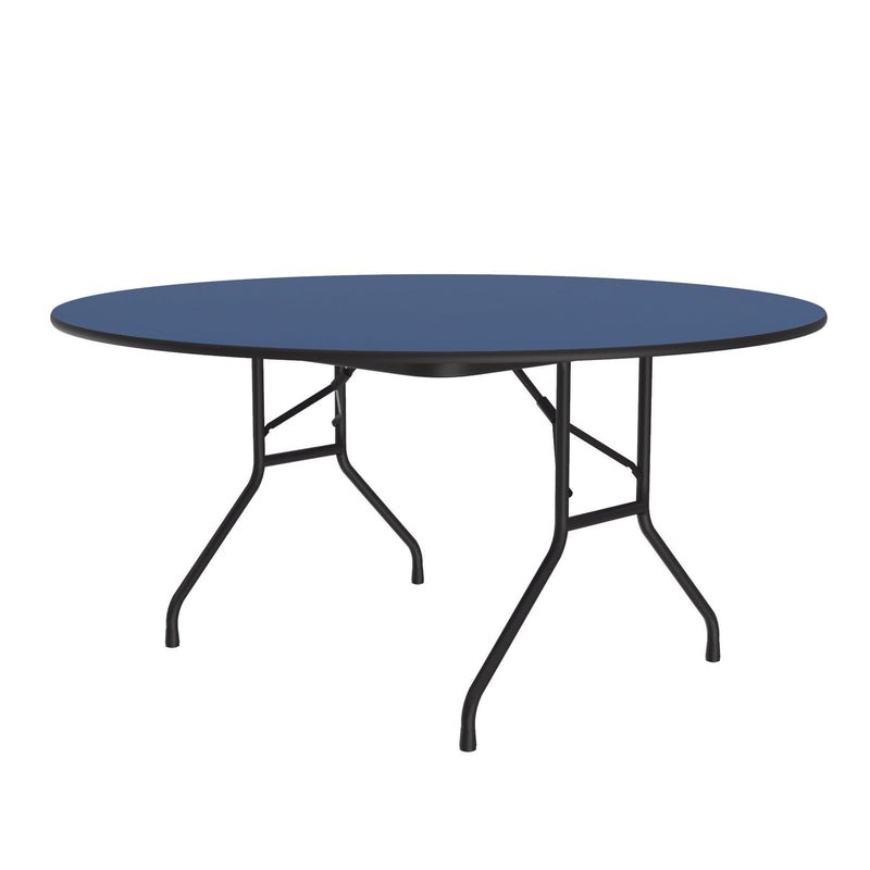 Correll - Deluxe Heavy - Duty Round Folding Table - 29'' Fixed Height - 60" Dia (CF60PX - XX) - SchoolOutlet