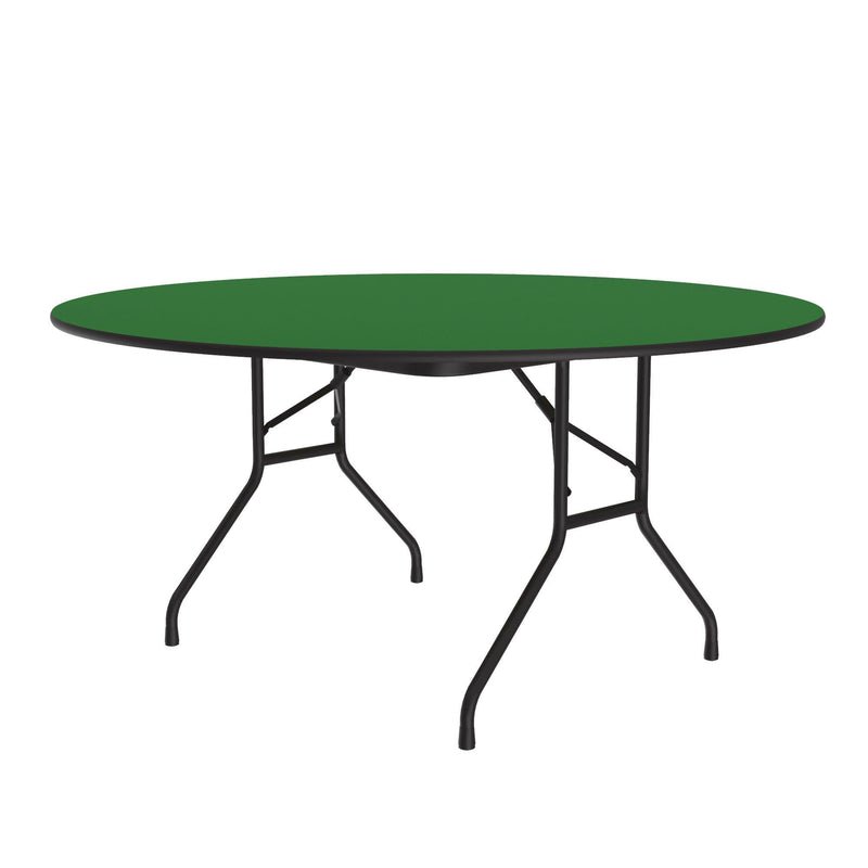 Correll - Deluxe Heavy - Duty Round Folding Table - 29'' Fixed Height - 60" Dia (CF60PX - XX) - SchoolOutlet