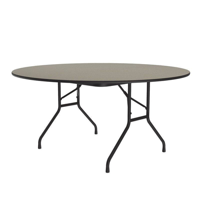 Correll - Deluxe Heavy - Duty Round Folding Table - 29'' Fixed Height - 60" Dia (CF60PX - XX) - SchoolOutlet