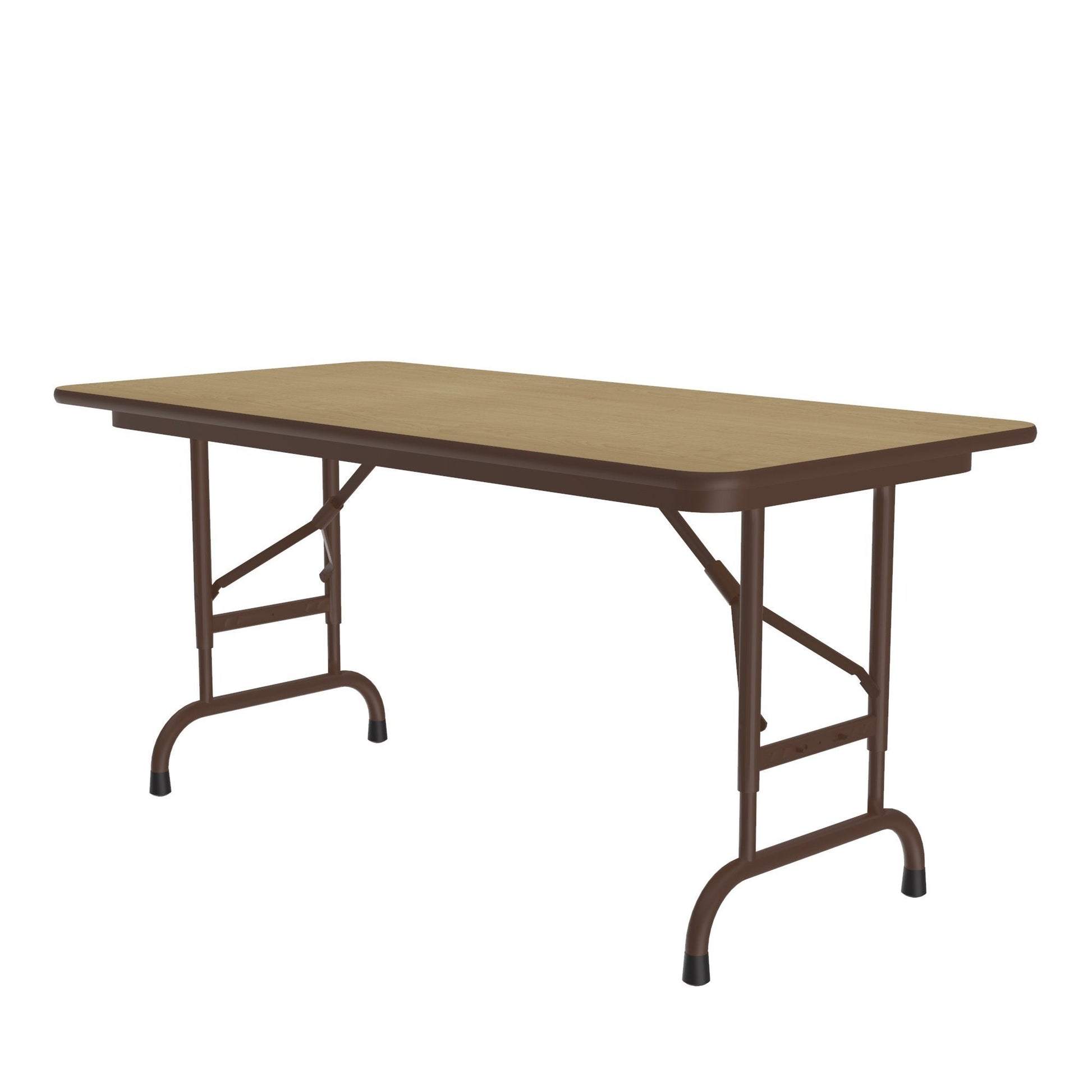 Correll - Commercial High - Pressure Folding Tables, Adjustable Height - 24" W x 48" L x 22" - 32" H (CFA2448PX - XX) - SchoolOutlet